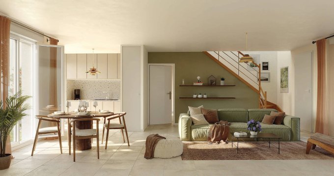 Achat / Vente appartement neuf Houdan maisons neuves proche centre et Transilien N (78550) - Réf. 12484