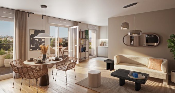 Achat / Vente appartement neuf L'Haÿ-les-Roses au pied de la gare métro 14 (94240) - Réf. 12945