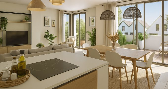 Achat / Vente appartement neuf Neauphle-le-Château face au centre-bourg (78640) - Réf. 13653