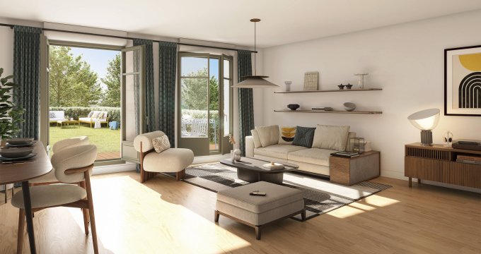 Achat / Vente appartement neuf Rosny-sur-Seine à 400 m de la gare transilien J et TER (78710) - Réf. 12418