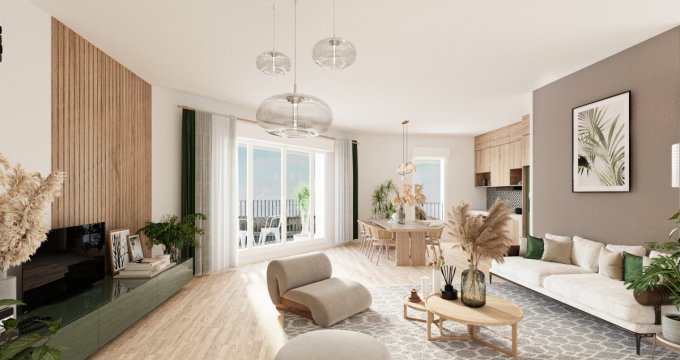 Achat / Vente appartement neuf Saint-Ouen à 15 minutes à pied des métros 13, 14 et 4 (93400) - Réf. 13407