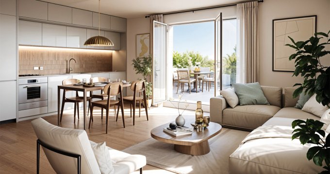 Achat / Vente appartement neuf Thiais à 12 min à pied du coeur de ville et ses commerces (94320) - Réf. 13012