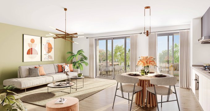 Achat / Vente appartement neuf Villepinte à 10 min en bus de la gare RER B et métro 16 (93420) - Réf. 12490
