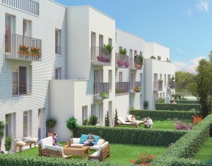 Investissement locatif : Appartement en loi Pinel  Fleury-Mérogis quartier des Joncs Marins (91700) - Réf. 1184