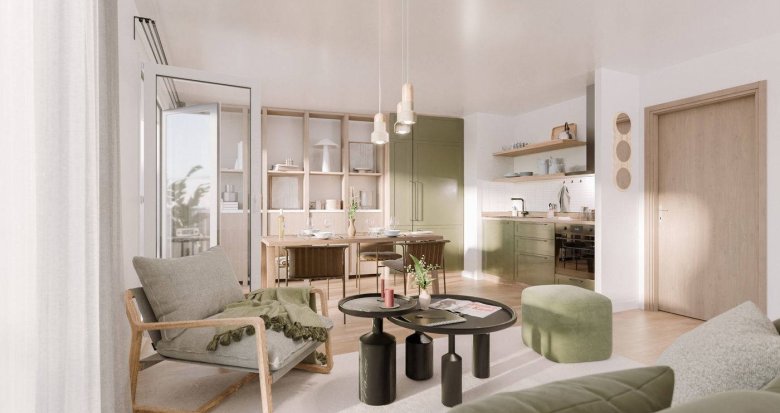 Achat / Vente appartement neuf Argenteuil à 8 min à vélo du Transilien J (95100) - Réf. 12456