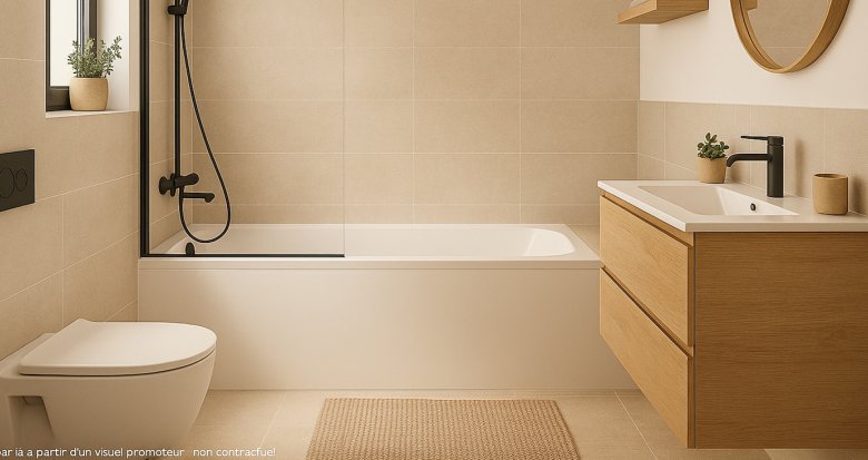 Achat / Vente appartement neuf Bussy-Saint-Georges à 5 min à pied de la gare RER A (77600) - Réf. 13706