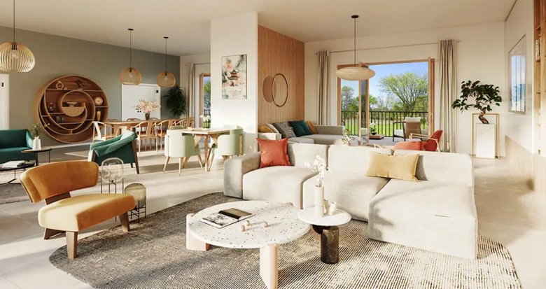 Achat / Vente appartement neuf Bussy-Saint-Georges au cœur du Parc des Sycomores (77600) - Réf. 13824