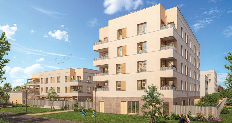 Achat / Vente appartement neuf Bussy-Saint-Georges écoquartier du Sycomore proche RER A (77600) - Réf. 13403