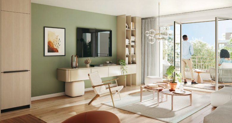 Achat / Vente appartement neuf Cergy quartier Sainte-Apoline (95000) - Réf. 13639