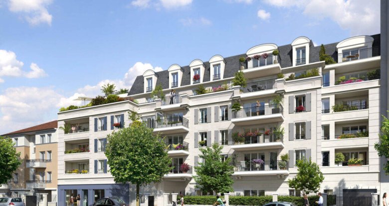Achat / Vente appartement neuf Champigny-sur-Marne à 200m du parc du Tremblay (94500) - Réf. 6619