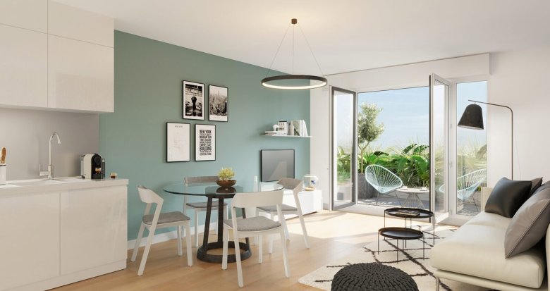 Achat / Vente appartement neuf Chanteloup-les-Vignes à quelques minutes de la ligne J (78570) - Réf. 13078