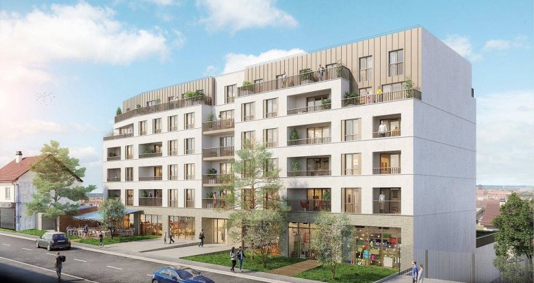 Achat / Vente appartement neuf Drancy à 100 m du RER B reliant Paris en 20 min (93700) - Réf. 12477