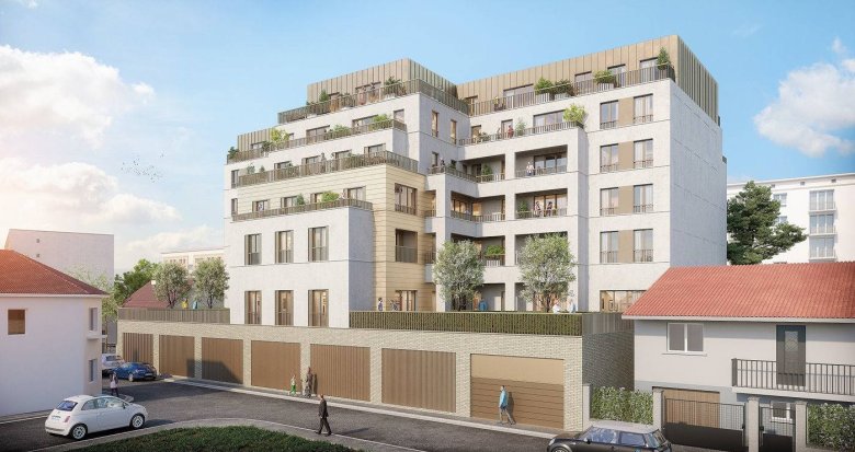 Achat / Vente appartement neuf Drancy à 100 m du RER B reliant Paris en 20 min (93700) - Réf. 12477
