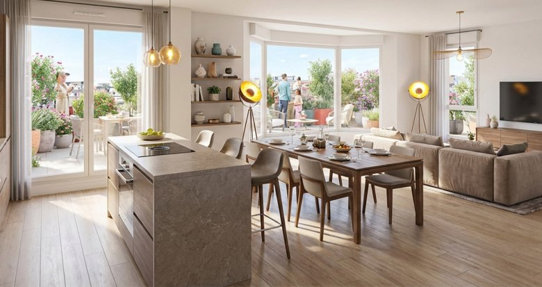 Achat / Vente appartement neuf Étampes à proximité du RER C (91150) - Réf. 13819