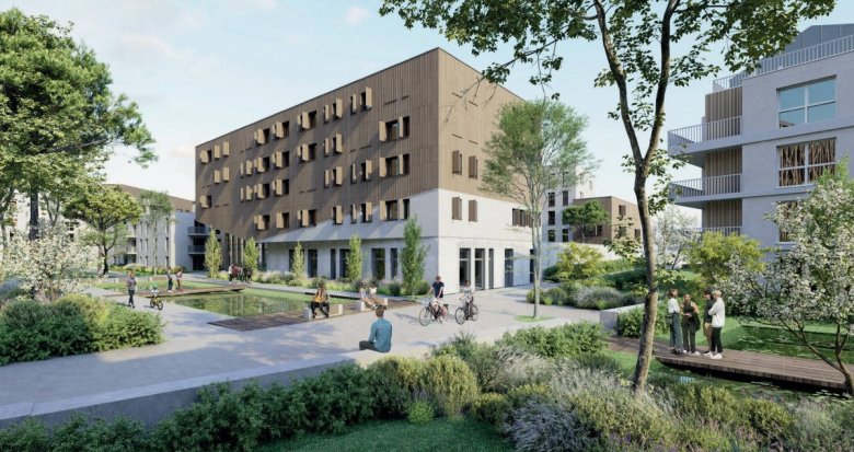 Achat / Vente appartement neuf Fontainebleau résidence étudiants et actifs proche commodités (77300) - Réf. 7184