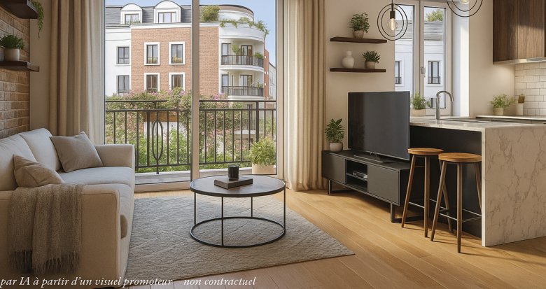 Achat / Vente appartement neuf Goussainville à 7 min à pied du RER D (95190) - Réf. 13511