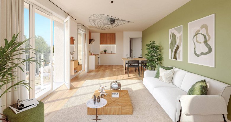 Achat / Vente appartement neuf Jouy-le-Moutier quartier Rougeux proche centre et écoles (95280) - Réf. 12448