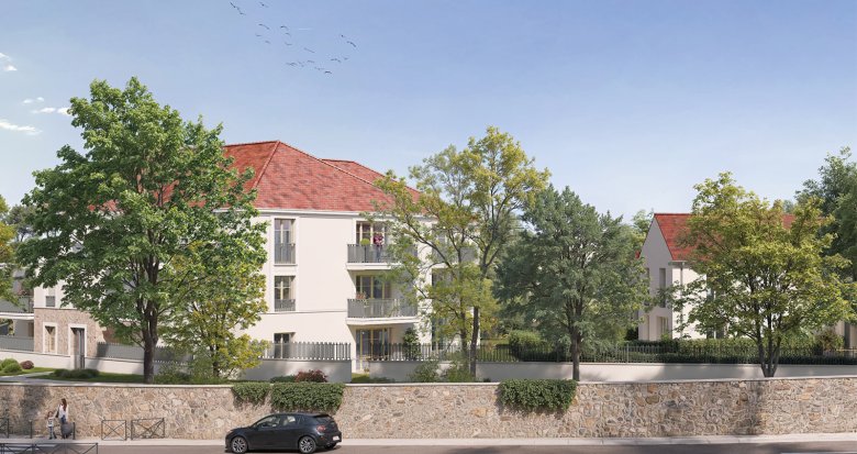 Achat / Vente appartement neuf La Queue-en-Brie cadre verdoyant à 5 km de la gare RER E (94510) - Réf. 12924