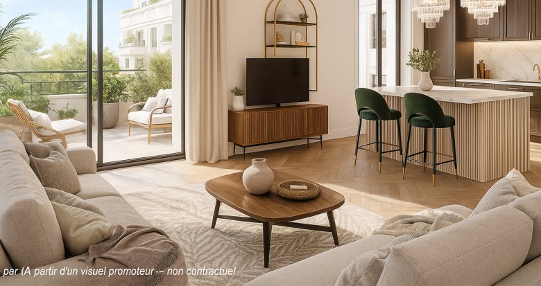 Achat / Vente appartement neuf Le Plessis Robinson Cité-Jardin à 14 min à pied du RER B (92350) - Réf. 13548
