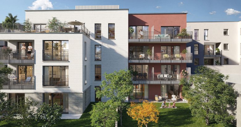 Achat / Vente appartement neuf Le Pré-Saint-Gervais à 16 min du métro 5 (93310) - Réf. 12979