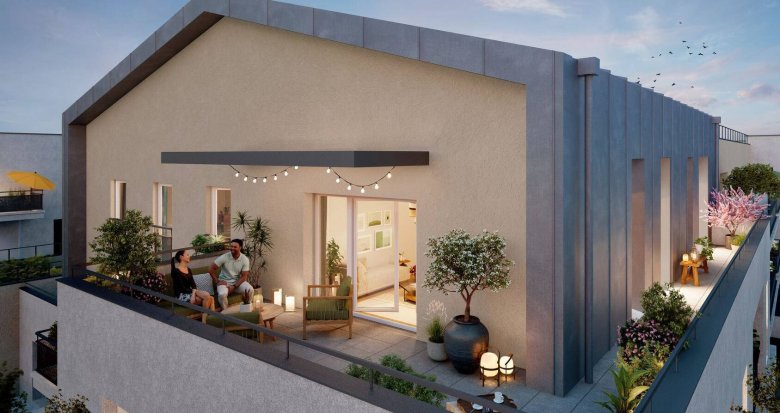 Achat / Vente appartement neuf Melun écoquartier Woodi à 4 min à pied du TZen 2 (77000) - Réf. 12486