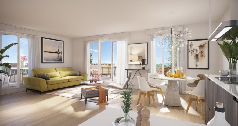 Achat / Vente appartement neuf Mennecy à 30 min de Paris en RER D (91540) - Réf. 13167