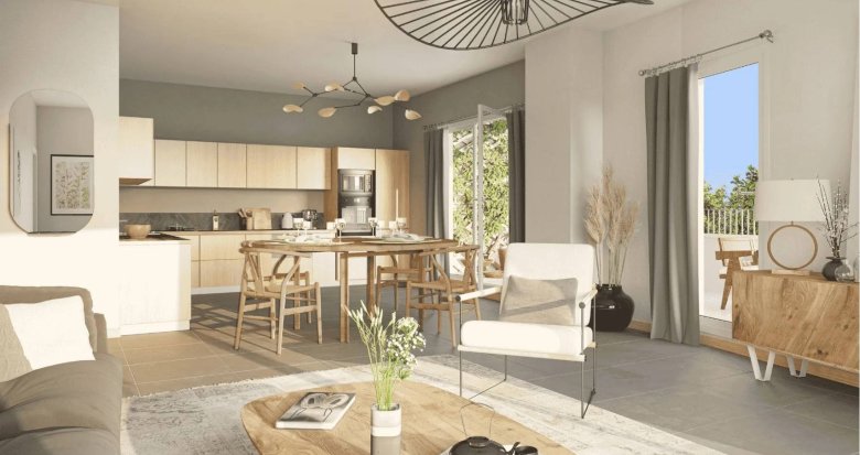 Achat / Vente appartement neuf Montévrain à 8 minutes de la gare RER A (77144) - Réf. 12672