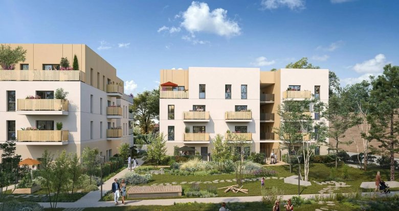 Achat / Vente appartement neuf Montévrain à 8 minutes de la gare RER A (77144) - Réf. 12672