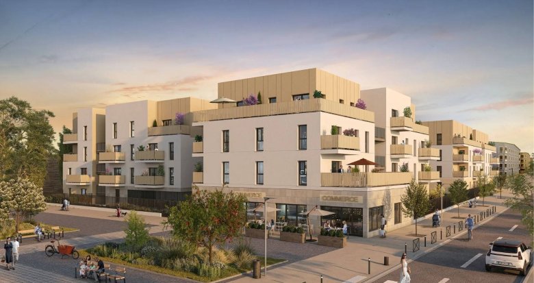 Achat / Vente appartement neuf Montévrain à 8 minutes de la gare RER A (77144) - Réf. 12672