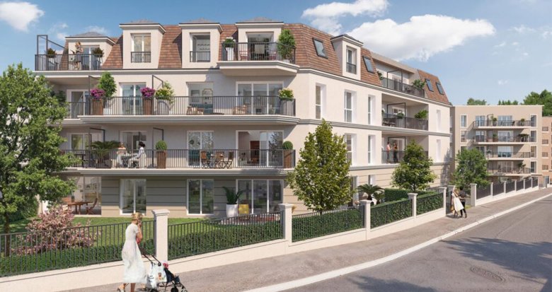 Achat / Vente appartement neuf Montlhéry à 400 m de la forêt domaniale de Sénart (91310) - Réf. 12968