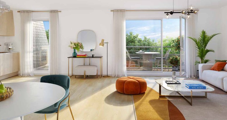 Achat / Vente appartement neuf Neuilly-Plaisance à 12 min à pied du RER A (93360) - Réf. 12833