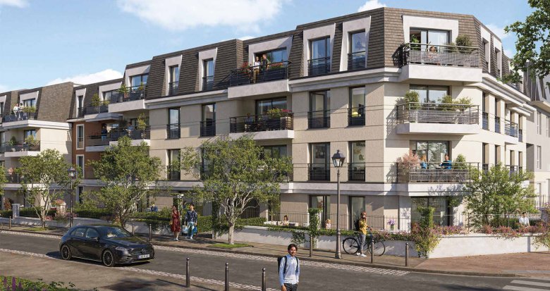 Achat / Vente appartement neuf Neuilly-Plaisance à 12 min à pied du RER A (93360) - Réf. 12833