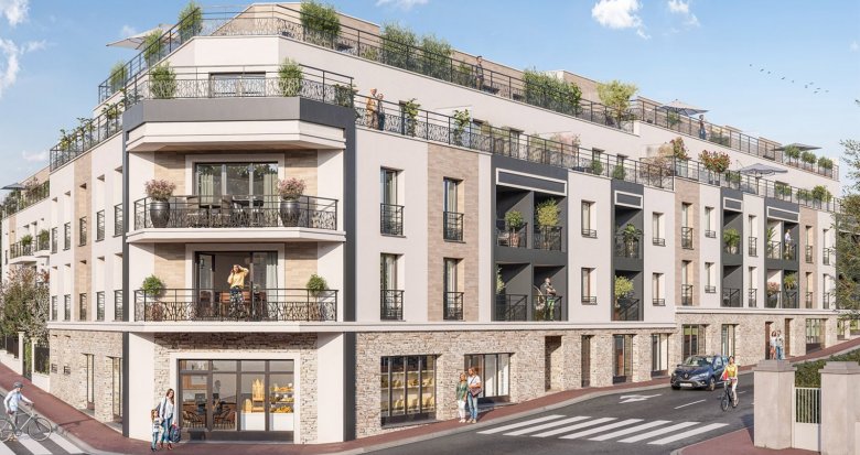 Achat / Vente appartement neuf Neuilly-Plaisance proche du RER A (93360) - Réf. 13050