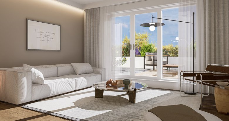 Achat / Vente appartement neuf Noisiel Quartier des Deux Parcs à moins de 10 min du RER A (77186) - Réf. 12680