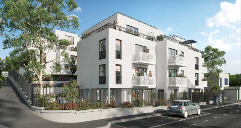 Achat / Vente appartement neuf Rosny-Sous-Bois en lisière de Neuilly-Plaisance (93110) - Réf. 8354