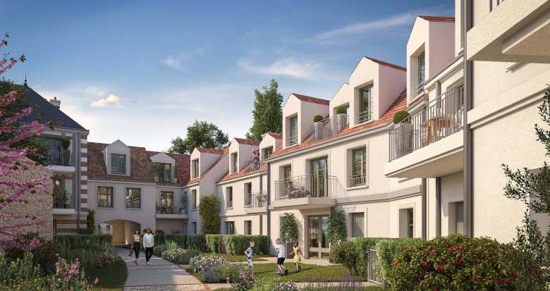 Achat / Vente appartement neuf Rosny-sur-Seine à 400 m de la gare transilien J et TER (78710) - Réf. 12418