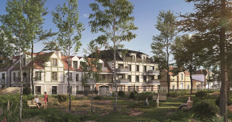 Achat / Vente appartement neuf Rosny-sur-Seine à 400 m de la gare transilien J et TER (78710) - Réf. 12418