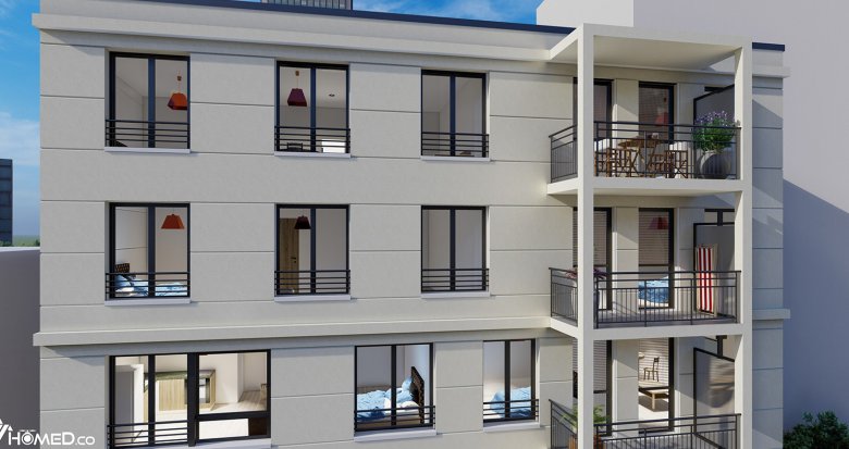 Achat / Vente appartement neuf Villejuif à 6 min à pied du métro 7 (94800) - Réf. 12621