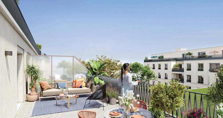 Achat / Vente appartement neuf Villepinte à 10 min en bus de la gare RER B et métro 16 (93420) - Réf. 12490
